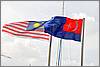 Flags of Johor & Malaysia